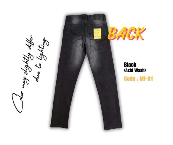 Denim Black - Acid Wash - Image 3